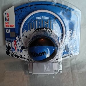 Wilson Orlando Magic Official Licensed NBA Mini Basketball Hoop Set NEW